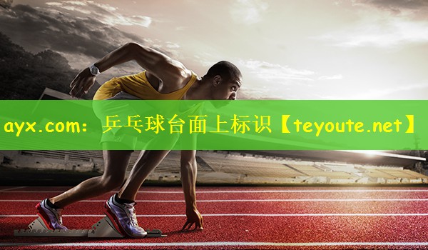 ayx.com：乒乓球台面上标识